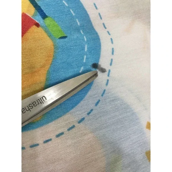 Vintage Disney Winnie the Pooh Tigger Twin Sheet Set Catching Butterflies - Picture 4 of 5